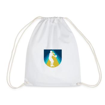 Dodgeball Dodgeball Player Dodgeball Team - Drawstring Bag - white - Front