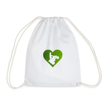 Quad Quad Motorsport - Drawstring Bag - white - Front