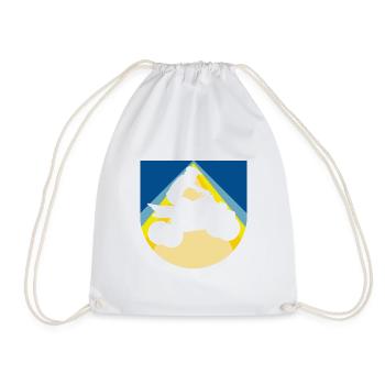 ATV Quad Stuntman - Drawstring Bag - white - Front