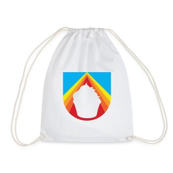Cupcake à tartelette - Sac de sport léger - blanc - Devant