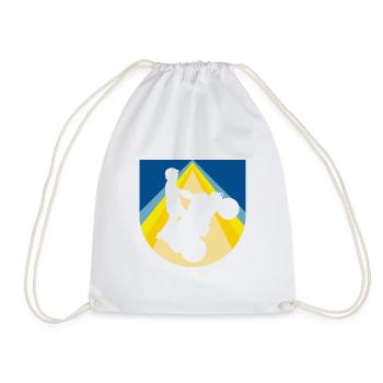 ATV Stuntman Motorsport - Drawstring Bag - white - Front