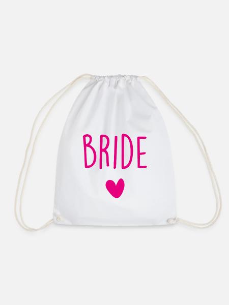 Bride - Turnbeutel - Weiß