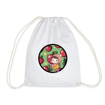 Angler Frogfish Fishing - Drawstring Bag - white - Front