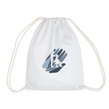 Coiffeur Coiffeur - Sac de sport léger - blanc - Devant