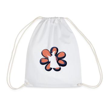 Mage spells - Drawstring Bag - white - Front