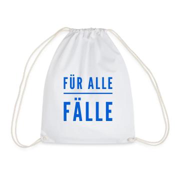 ich bin bedacht - Turnbeutel - Weiß - Vorne