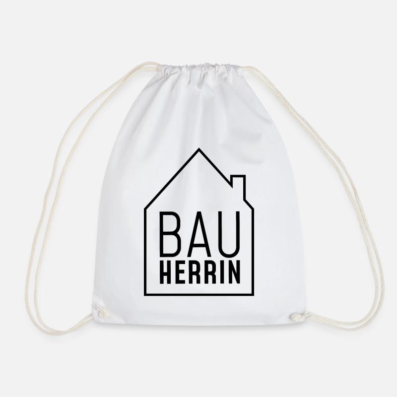 Bauherrin - Turnbeutel - Weiß