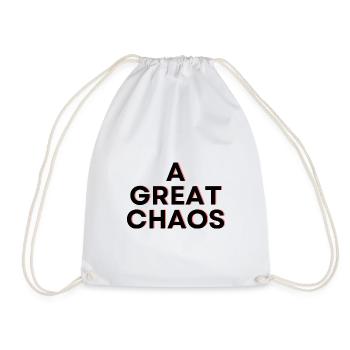 A Great Chaos - Turnbeutel - Weiß - Vorne