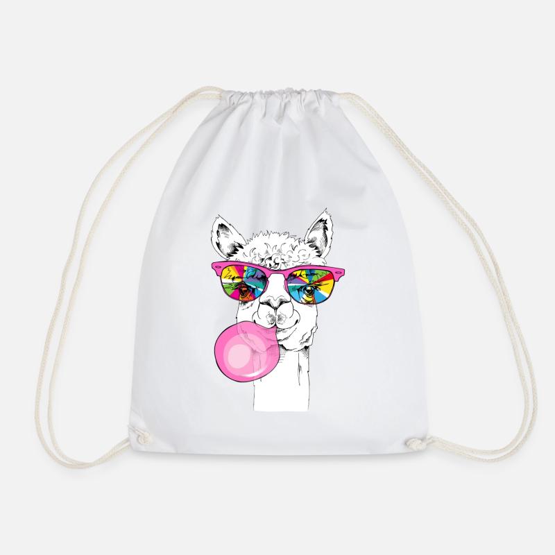 Lama cool - Sac de sport léger - blanc