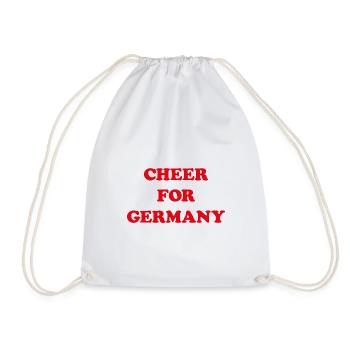 Cheer for Germany - Turnbeutel - Weiß - Vorne