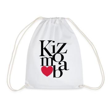 Kizomba Art - Kizomba Dance Shirt - Drawstring Bag - white - Front
