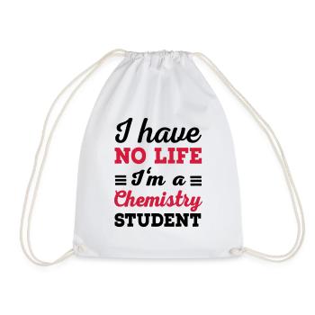 chemistry - Drawstring Bag - white - Front