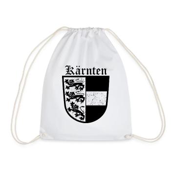 Kärnten - Turnbeutel - Weiß - Vorne