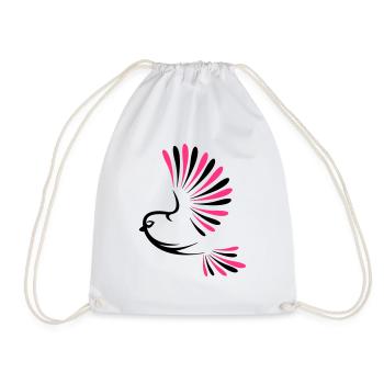 bird_2 - Sac de sport léger - blanc - Devant