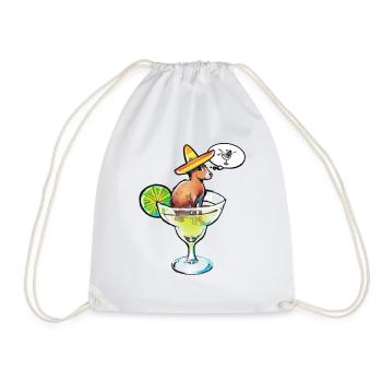 Mara + Margarita = Mararita - Turnbeutel - Weiß - Vorne