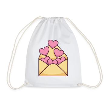 Delivery Service - Drawstring Bag - white - Front