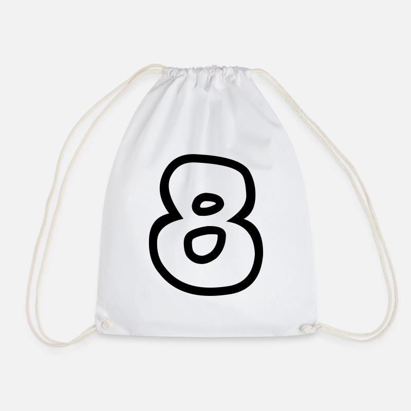 8 - Sac de sport léger - blanc