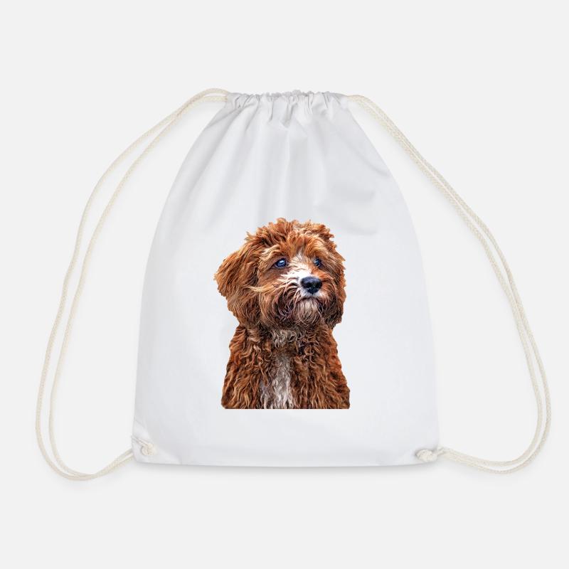 Cavapoo 2 - Turnbeutel - Weiß