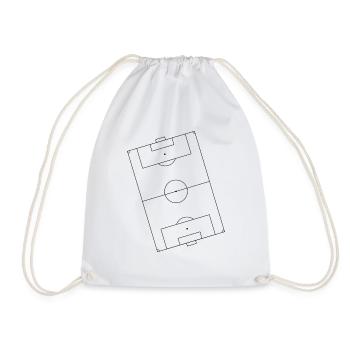 Fußball Football - Sac de sport léger - blanc - Devant