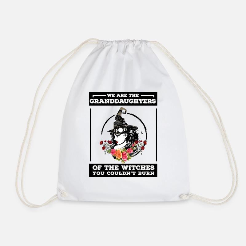 Witch's Daughter - Drawstring Bag - white