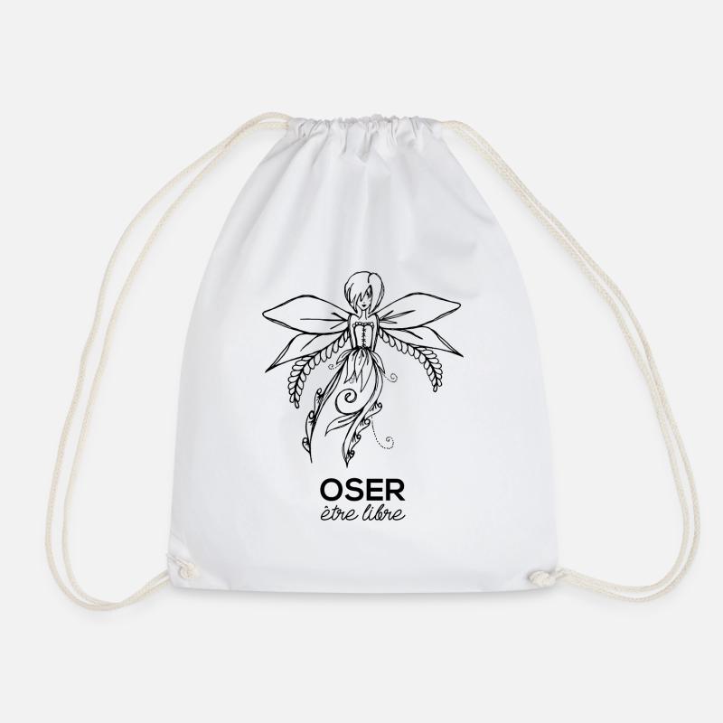 Oser être libre - Sac de sport léger - blanc