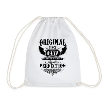 Perfection 1957 -67th Anniversary,Original - Drawstring Bag - white - Front
