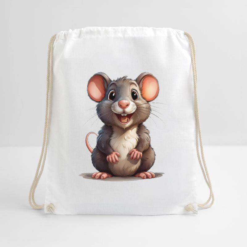 Ratte oder Maus Turnbeutel