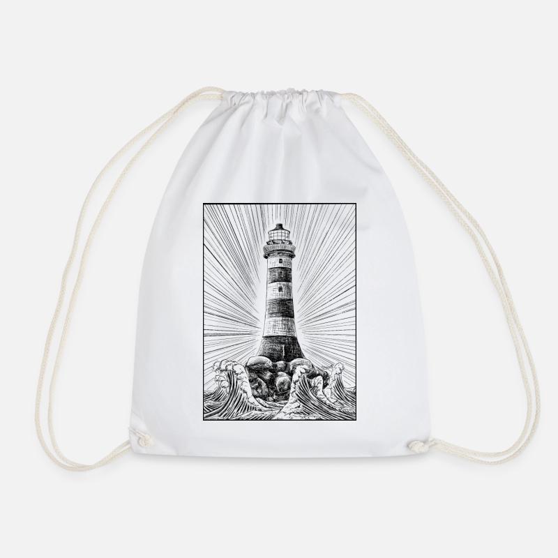 Lighthouse - Sac de sport léger - blanc