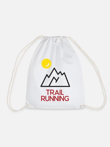 Trailrunning - Turnbeutel - Weiß