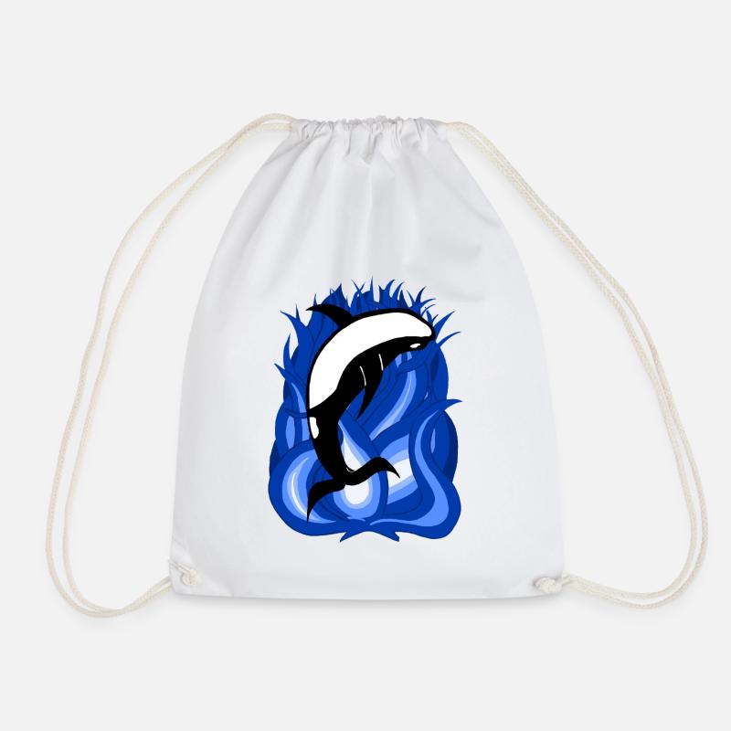 Orca - Turnbeutel - Weiß