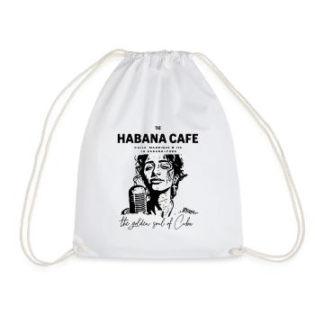 Café Havana Vintage et Silhouette - Sac de sport léger - blanc - Devant