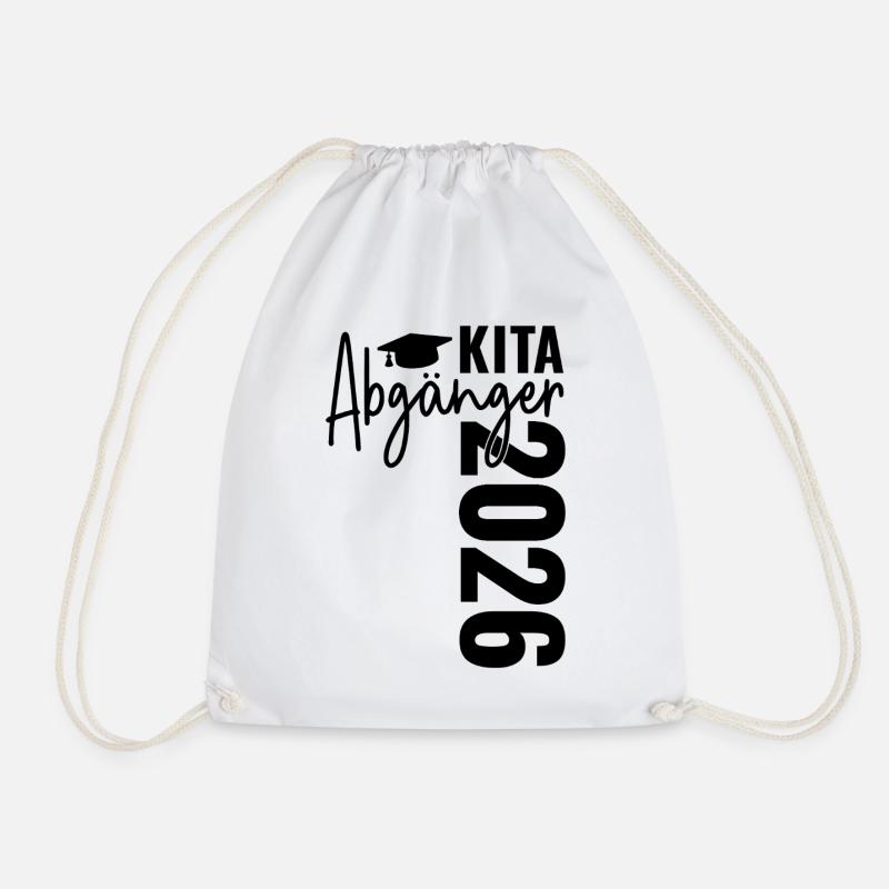 Kita Abgänger 2026 - Turnbeutel - Weiß