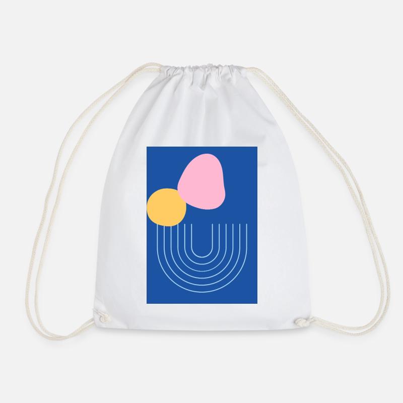 abstrait - Sac de sport léger - blanc