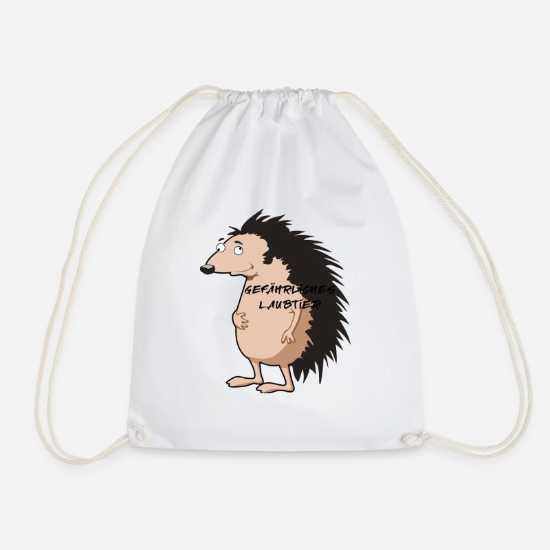 hérisson - Sac de sport léger - blanc