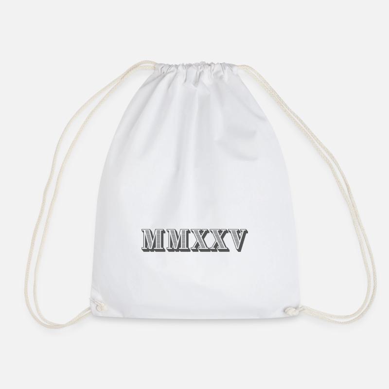 2025 - Drawstring Bag - white