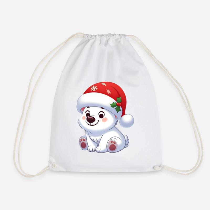 polar bear 13 - Sac de sport léger - blanc