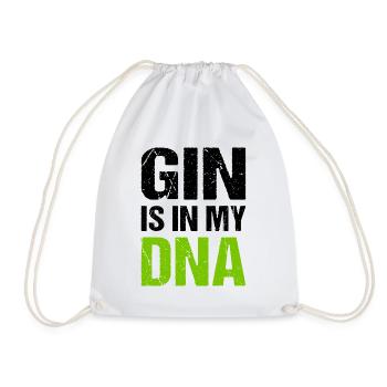 Le gin est dans mon ADN Toast Gin - Sac de sport léger - blanc - Devant
