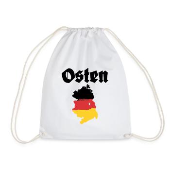 Osten DDR Ostdeutschland - Turnbeutel - Weiß - Vorne