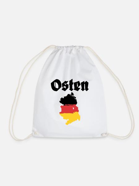 Osten DDR Ostdeutschland - Turnbeutel - Weiß