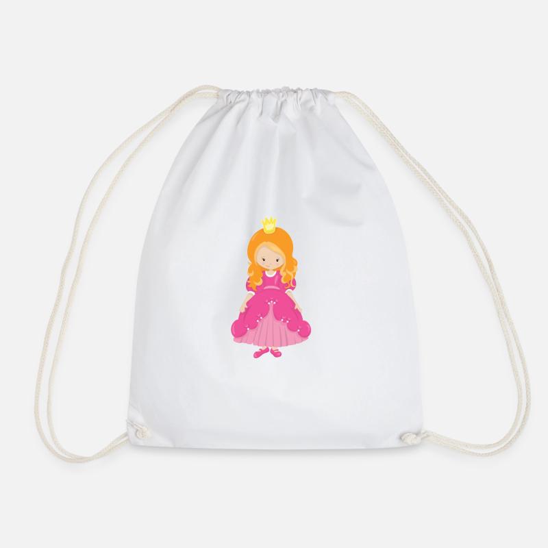 Prinzessin - Turnbeutel - Weiß