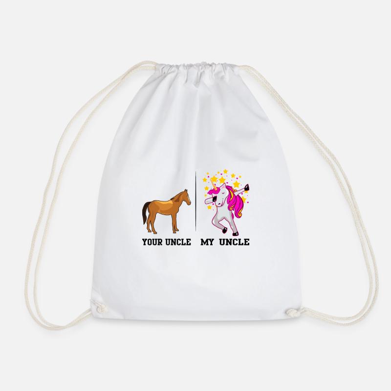 VOTRE ONCLE MON ONCLE - Sac de sport léger - blanc
