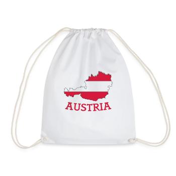 Autriche - Sac de sport léger - blanc - Devant