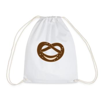 Bretzel pour les fans de bretzels - Sac de sport léger - blanc - Devant