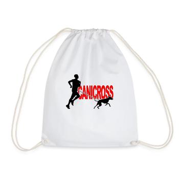 CANICROSS - Sac de sport léger - blanc - Devant