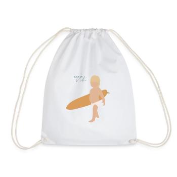 Good vibe - Sac de sport léger - blanc - Devant