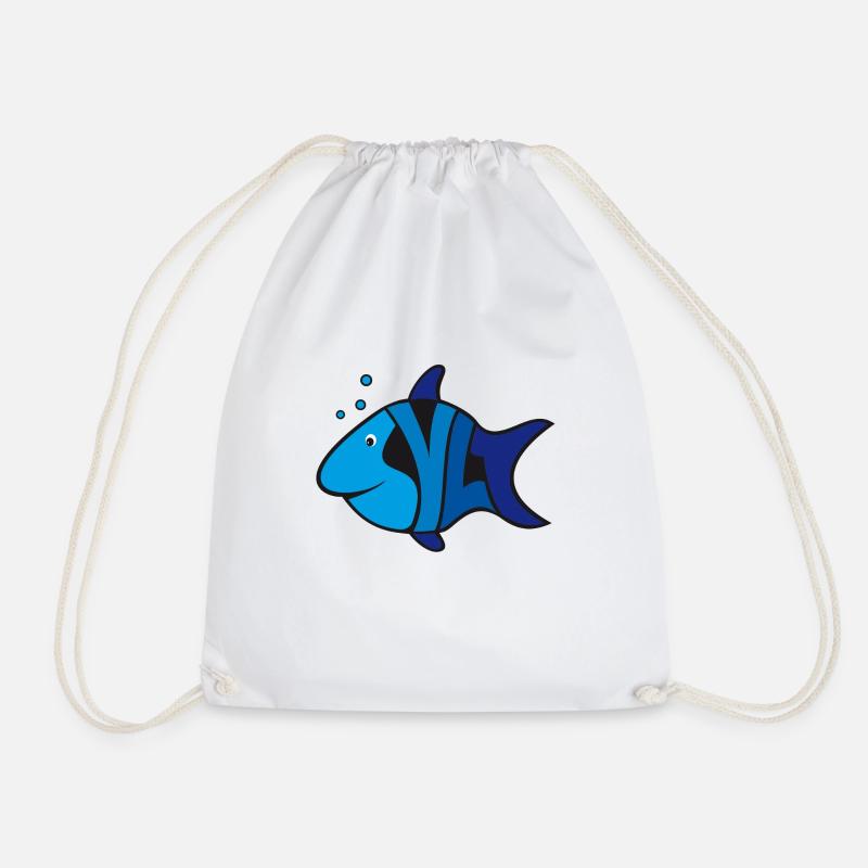 Sylt 4 - Drawstring Bag - white