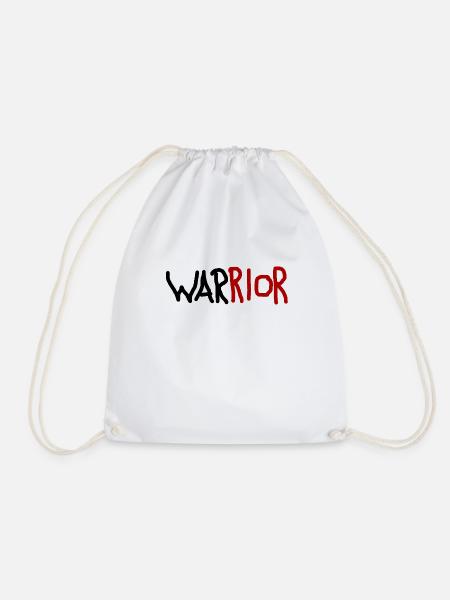 warrior - Turnbeutel - Weiß