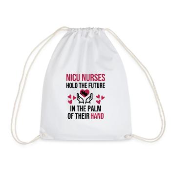 NICU Infirmière Cadeaux | Nicu étudiante - Sac de sport léger - blanc - Devant