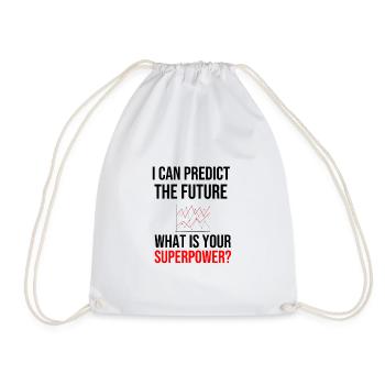 Data Scientist Geschenke | Big Data Data Science - Turnbeutel - Weiß - Vorne