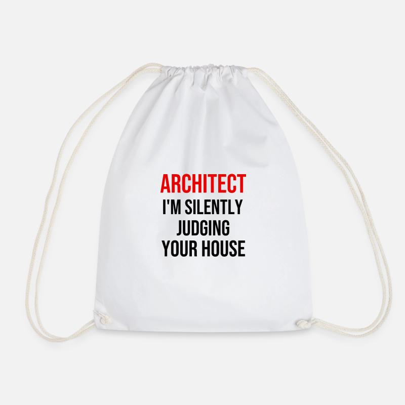 Architekt Geschenk Architekturstudent Architektur - Turnbeutel - Weiß